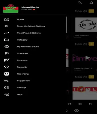 Malawi Radio android App screenshot 13